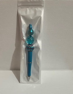 Baby Blue Bead Pen